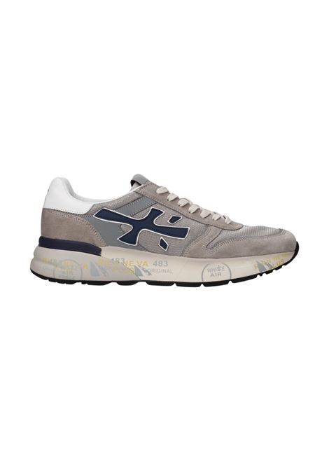 Sneakers Premiata Mick 8001 in pelle scamosciata e tessuto grigio PREMIATA | Scarpe | MICK VAR8001